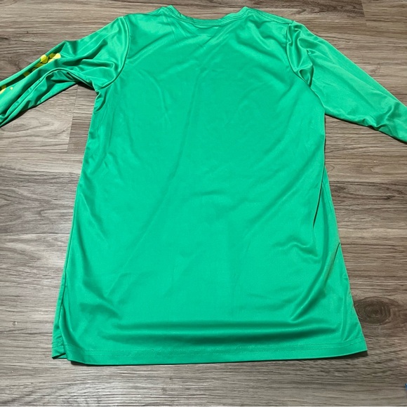 Columbia Green Yellow Lettering Long Sleeve T-Shirt; XL 18-20 Boys - Picture 8 of 8